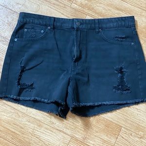 Wild Fable high rise frayed hem Shorts NWOT